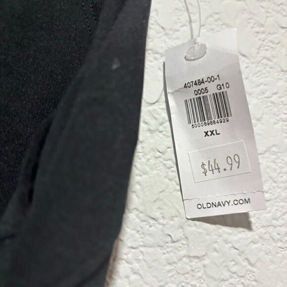 Old Navy Go Dry Ankle Pants Power Soft Pull On High Rise Wide Leg Black XXL - Picture 5 of 8